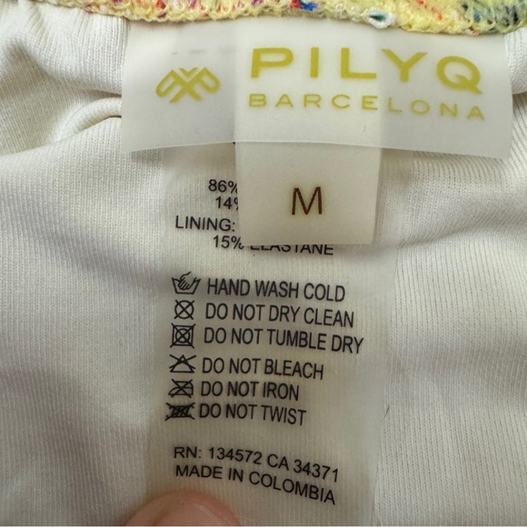 Romance Ruffle Bandeau Top and Bottom Bikini Set by PILYQ - Picture 8 of 12